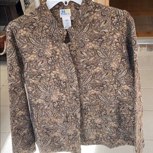 Tapestry print jacket